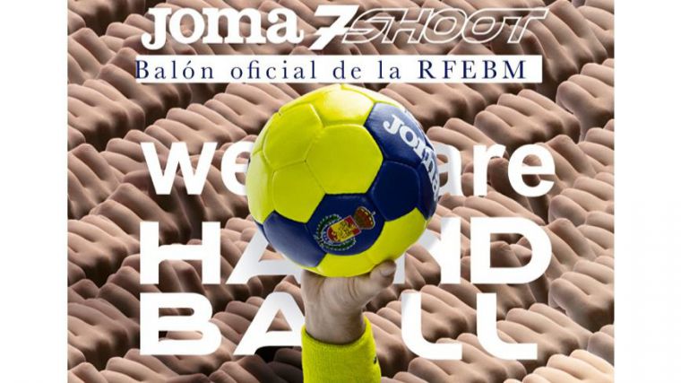 Joma pone el balón en juego en las competiciones nacionales de balonmano 