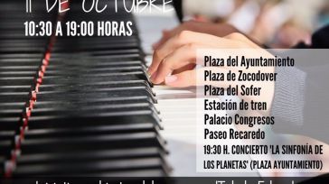 Regresa a Toledo la iniciativa 'Pianos en la calle' el próximo día 11 en seis escenarios y un gran concierto