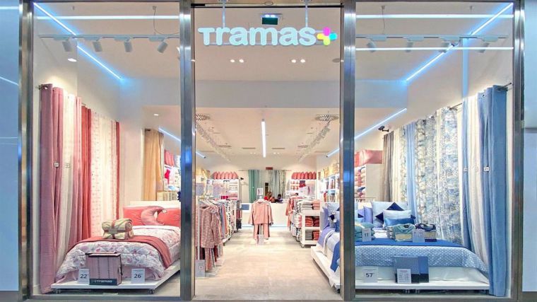 La cadena española de ropa de hogar Tramas eleva sus ventas un 25,5% en su año fiscal, hasta 57 millones