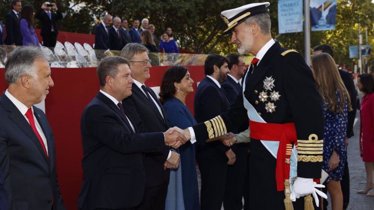 Page defiende que la nación española 'aflora sin ruidos' en momentos difíciles: 'Hace que te sientas orgulloso'