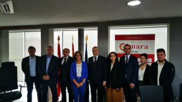 El embajador turco en España visita la Cámara de Comercio de Toledo