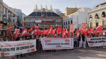 Las limpiadoras finalizan su ronda de protestas en CLM y amenazan con huelga si no hay respuesta de la patronal