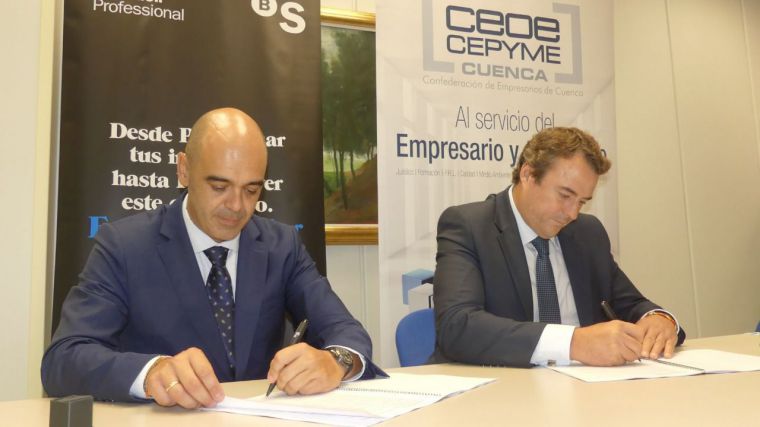 La Confederación de Empresarios de Cuenca y el Banco de Sabadell renuevan su colaboración en favor de las empresas de la provincia
