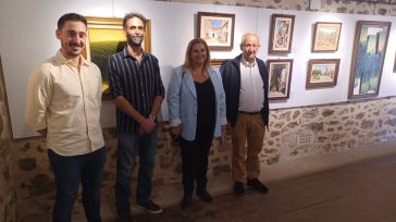 Melque acoge una exposición del pintor Roberto Álvarez centrada en el Toledo del siglo XIX