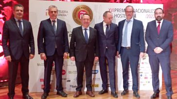 La Agrupación de Hostelería, en la entrega del Premio Nacional del sector