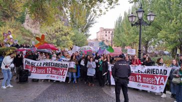 Cinco colectivos fijos discontinuos de Educación exigen al Gobierno regional una jornada completa durante todo el año