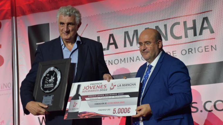 El vicepresidente del gobierno de CLM en la entrega de los premios Solidarios Jóvenes 2022