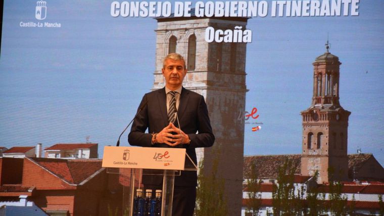 Álvaro Gutiérrez anuncia una inversión en Ocaña en 2023 para obras de saneamiento en las '102 viviendas'