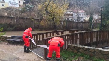Castilla-La Mancha registra 123 incidentes a consecuencia de las lluvias, con Toledo como principal afectada