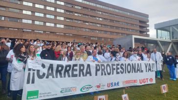 Profesionales del Sescam vuelven a exigir en toda CLM el reconocimiento de la carrera profesional