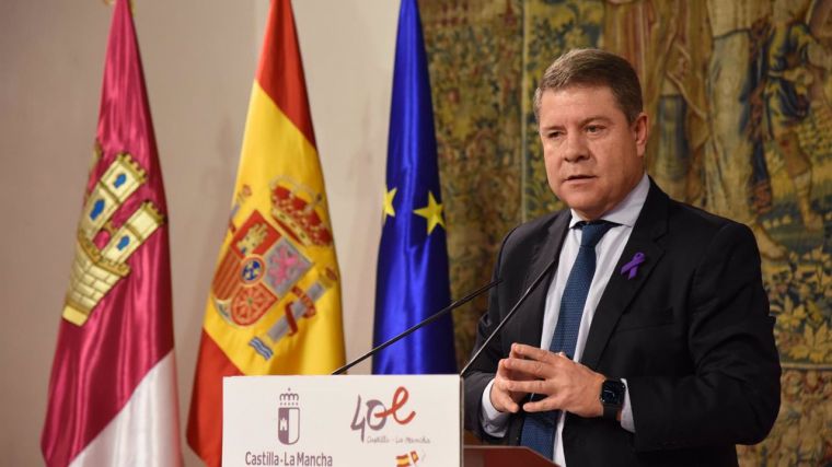 García-Page aplaude la llamada del Gobierno a la 'serenidad' y al cumplimiento de la ley y la Constitución