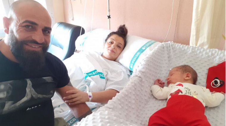 El primer bebé de Castilla-La Mancha en 2023 se llama Antón y ha nacido en el Hospital Virgen de Altagracia de Manzanares