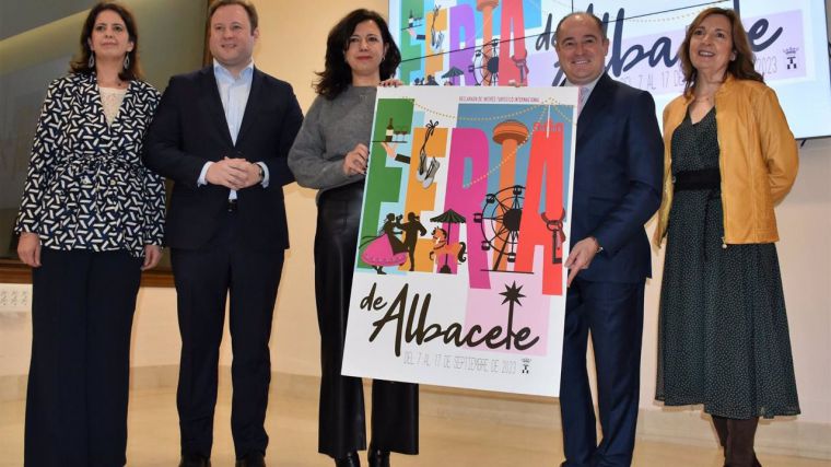 'Color Feria', cartel anunciador de la Feria de Albacete 2023 que aúna folclore, alegría y sentimientos