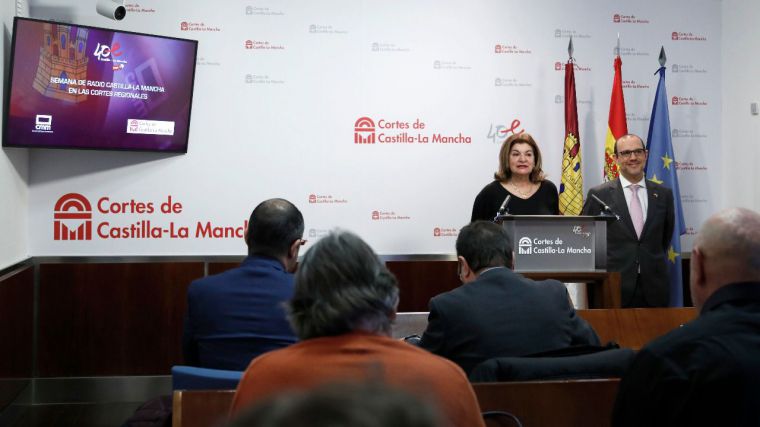 Las Cortes serán “protagonistas y escenario” de la Semana de la Radio de CMM, con una programación centrada en el 40 aniversario del Parlamento 