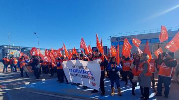 La plantilla de ITP Aero de Albacete inicia su segunda semana de huelga