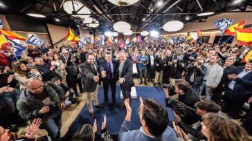 Cañizares (PP) lanza su candidatura en Ciudad Real arropado por Feijóo y augurando sendas victorias propias y de Núñez