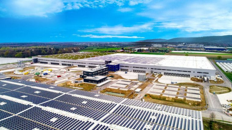 Vista de las naves de Prologis en Cabanillas