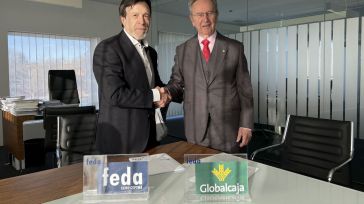 Globalcaja y FEDA renuevan su colaboración para el impulso de acciones dirigidas a la internacionalización de las empresas y el apoyo al comercio de Albacete