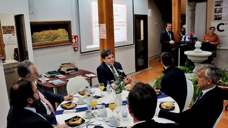 Velázquez: “Es el momento de ser ambiciosos, de aprovechar la oportunidad y recuperar el tiempo perdido en la ciudad de Toledo”