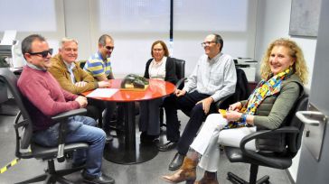 Cañizares se reúne con el director de la ONCE y recoge sus propuestas para mejorar la vida de las personas con discapacidad
