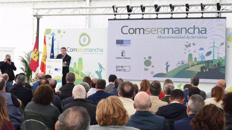Page anuncia un paquete de ayudas de 16 millones de euros para 'optimizar los recursos' en tratamiento de residuos