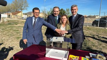 El nuevo consultorio médico de Ajofrín se construye con el apoyo de 300.000 euros de la Diputación