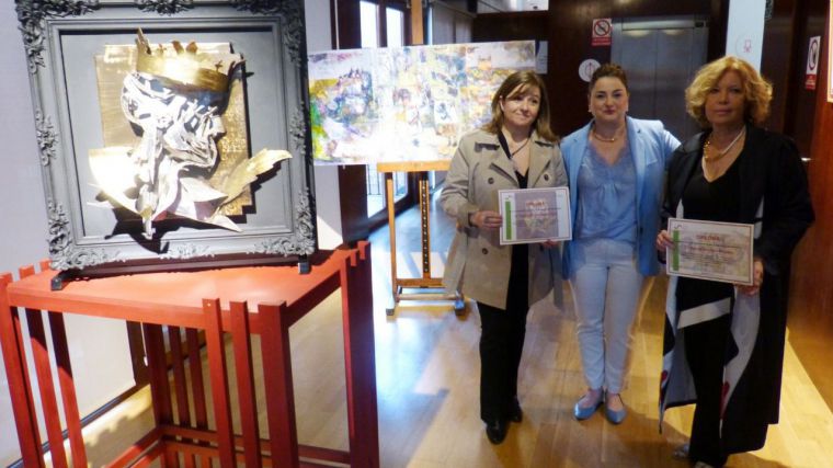 El espacio “Las estaciones del arte” expone en San Clemente obras de Asunción Caballero y Aracely Alarcón