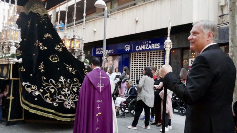 Cañizares felicita a las hermandades y cofradías por una Semana Santa ‘espléndida’ y agradece su trabajo y el de todos los servicios municipales implicados