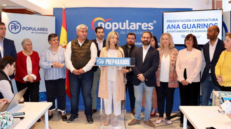 Guarinos: “Es la mejor lista para sacar esta ciudad del paréntesis “en Rojo” que ha tenido durante los últimos años y devolverle el esplendor y la vitalidad que nunca debió perder”