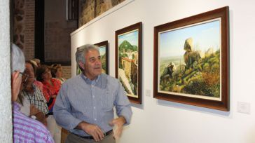 El Centro Cultural San Clemente acoge una exposición de pintura de Manuel García Rodríguez sobre la Sierra de San Vicente y Toledo
