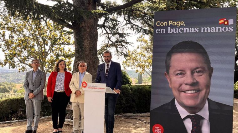 El PSOE basa la campaña en la imagen y la gestión solvente de García-Page