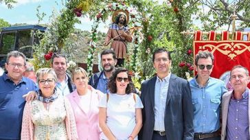 Caballero aprovecha la festividad de San Isidro para reivindicar precios "justos" para los agricultores