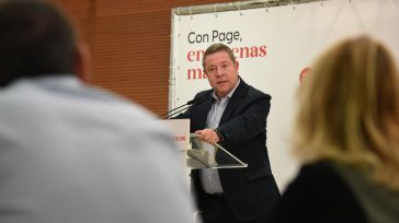 García-Page anuncia una Ley de Garantías de Suministro Eléctrico y avanza que hay 25 empresas interesadas en instalarse en la región