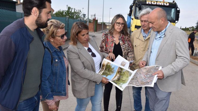 Tita García se compromete a continuar mejorando la imagen de las entradas de Talavera