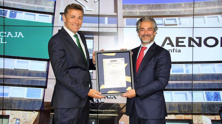 Eurocaja Rural, la primera caja rural en recibir la certificación de Buen Gobierno Corporativo de Aenor