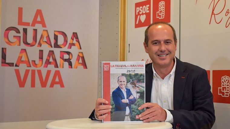 Rojo se presentará a la investidura el próximo 17 de junio para seguir siendo el alcalde de Guadalajara