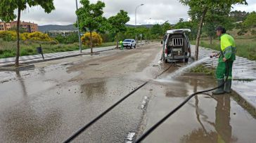 Los bomberos de Cuenca realizaron 10 intervenciones por las fuertes lluvias de este jueves, que dejaron 38 litros por m2