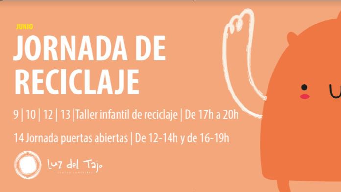 Llega a Luz del Tajo el mes del medio ambiente: talleres infantiles, jornada de puertas abiertas y cifras récord de reciclaje