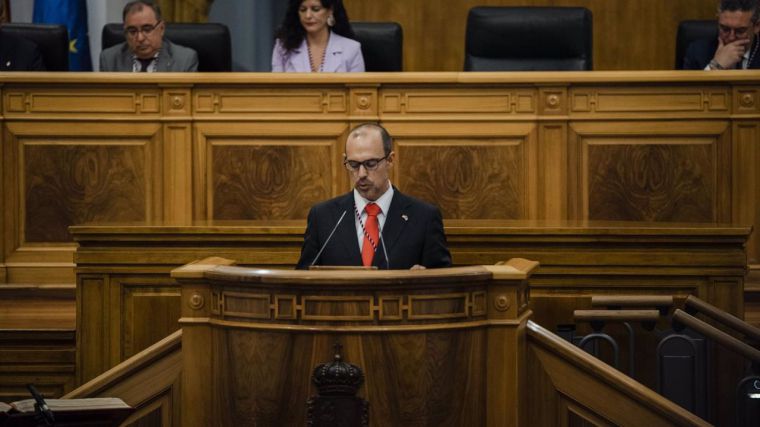 Bellido celebra que el PP decidiera que Vox se quedara fuera de la Mesa de Cortes de Castilla-La Mancha