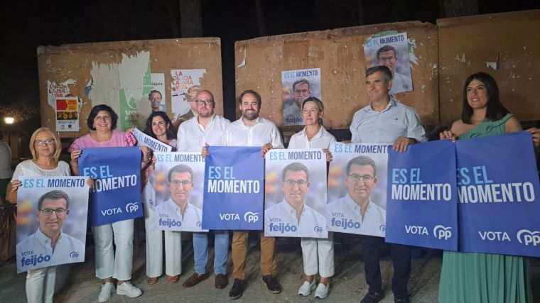 El PP de Guadalajara inicia la campaña electoral para “derogar el sanchismo y hacer presidente a Alberto Núñez Feijóo”