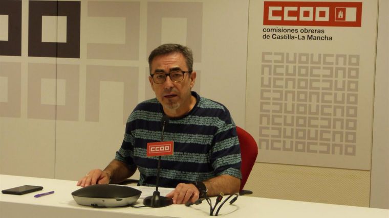 De la Rosa (CCOO) aboga por incentivar el voto a opciones de izquierda para evitar 'retrocesos' con otro gobierno