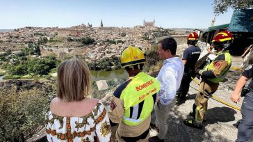 Extinguido el incendio forestal declarado en los rodaderos del Valle