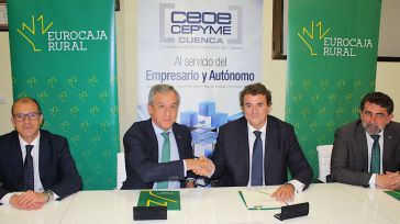 Eurocaja Rural y CEOE CEPYME Cuenca fortalecen su compromiso para dinamizar la economía conquense 