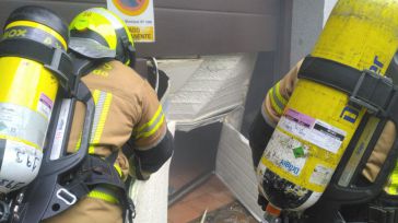 Extinguido el incendio originado en el garaje de una vivienda del Casco de Toledo