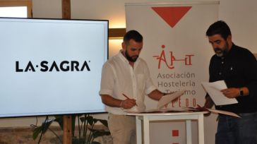 Cerveza LA SAGRA, nuevo patrocinador oficial de la Asociación de Hostelería y Turismo de Toledo