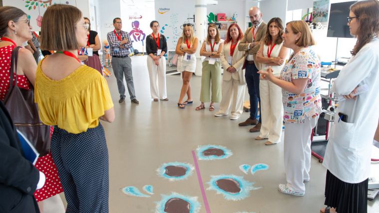 El Hospital Nacional de Parapléjicos recibe la visita de altos representantes europeos de la sanidad reunidos en Toledo