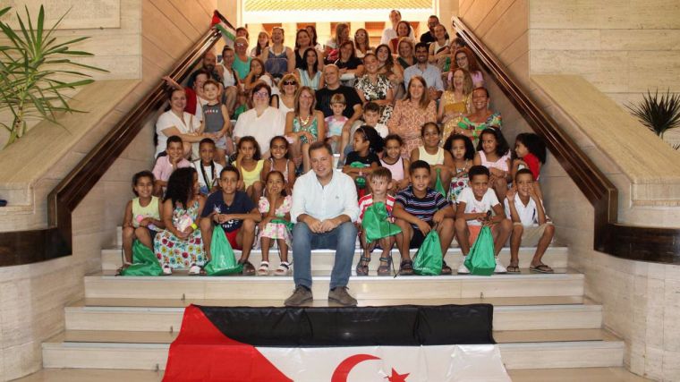 Casi 40 niños saharauis ya disfrutan del verano en Albacete con el programa 'Vacaciones en Paz'
