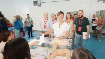 Los candidatos de CLM ejercen su derecho al voto y coinciden en pedir llenar las urnas de forma masiva