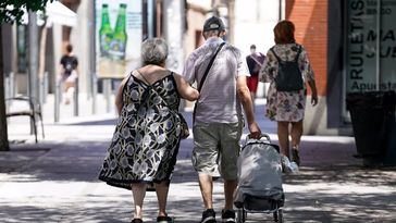 Los pensionistas cobraron 1.107,25 euros de media en CLM en julio