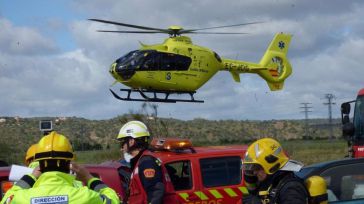 Evacuado en helicóptero al hospital de Guadalajara tras sufrir una caída mientras hacia senderismo